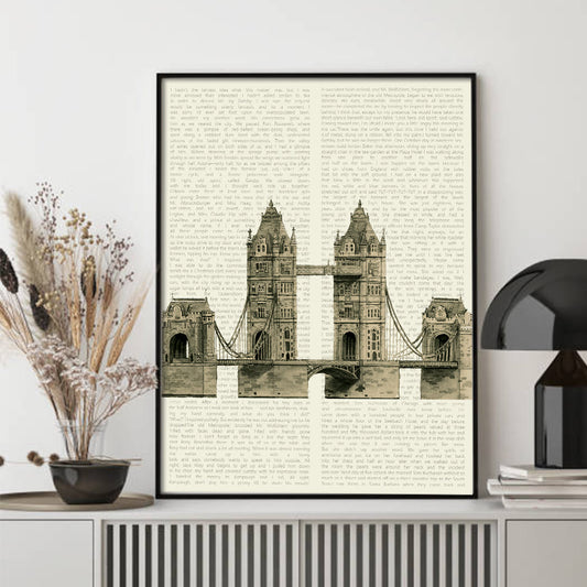 Travel Tales 1 Vintage Wall Artwork | Canvas Painting for Wall | Wall Decor | Wall Painting for Cafe, Office, Restaurant