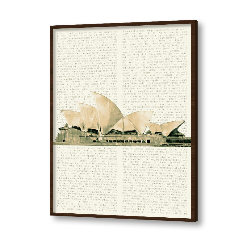 Travel Tales 3 Vintage Artwork Canvas Print for Wall