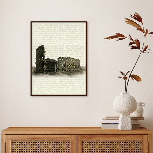 Travel Tales 7 Vintage Wall Artwork | Canvas Painting for Wall | Wall Decor | Wall Painting for Cafe, Office, Restaurant