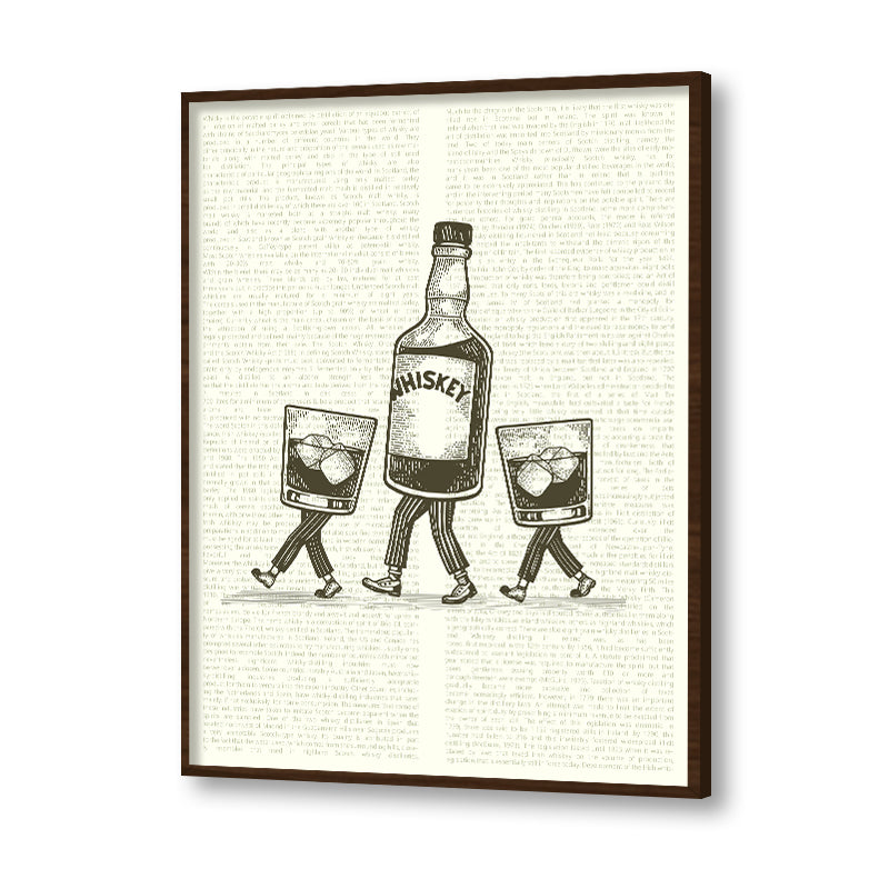 Vintage Bar 2 Artwork Canvas Print for Wall