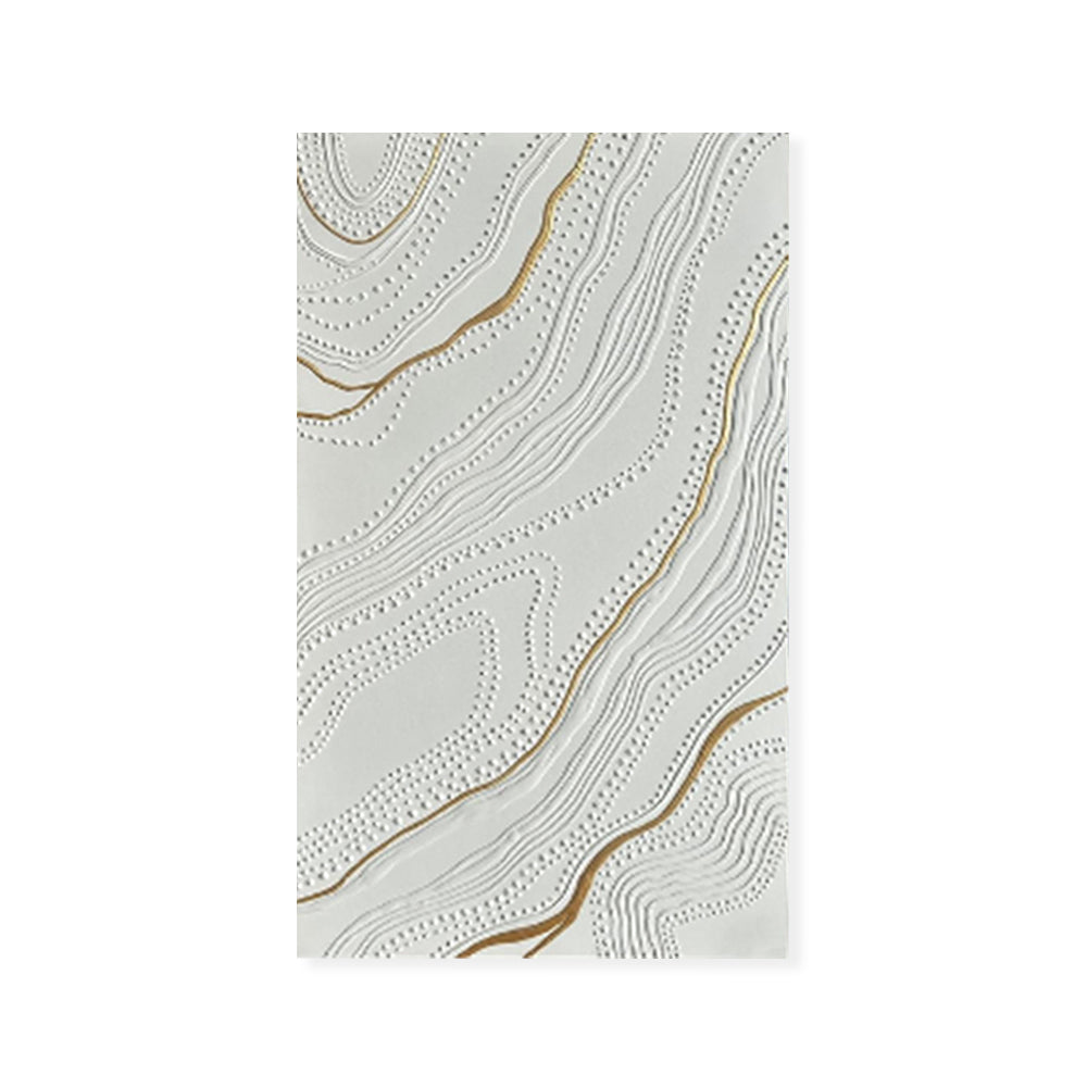 Ivory Contours – Relief Texture Artwork