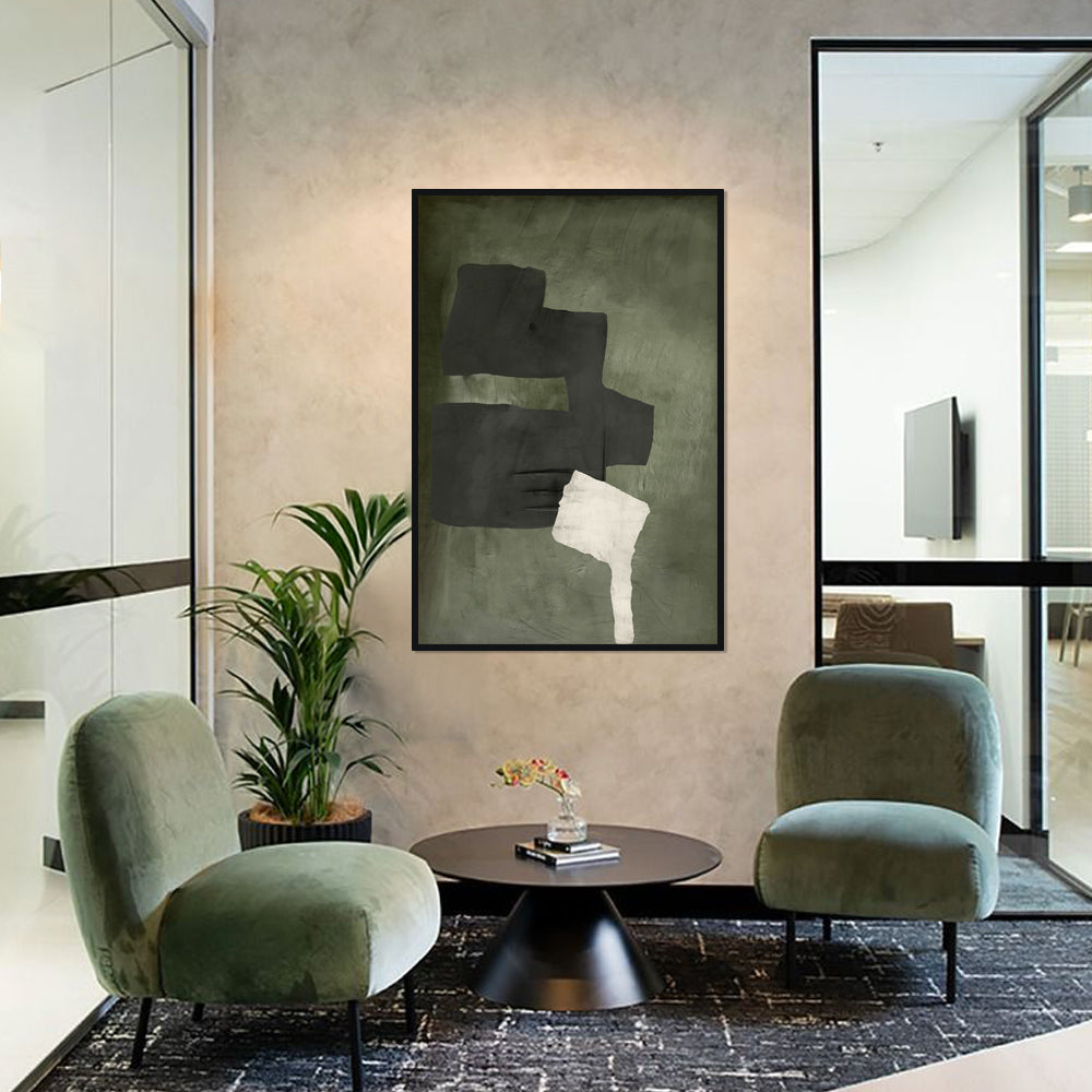 Forest Muse Abstract Canvas Art Print