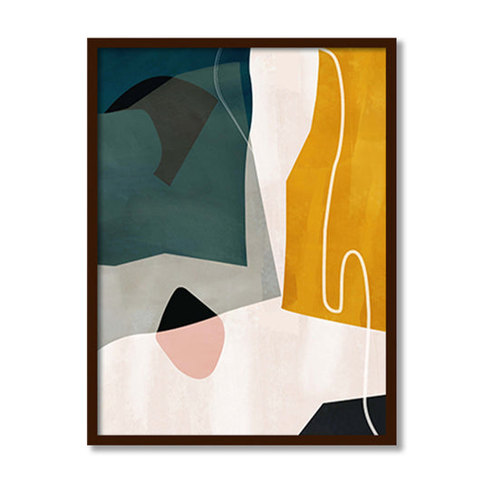 In The Shadow Wall Art | Scandinavian Wall Artwork | Abstract Canvas Painting for Wall | Wall Decor | Wall Painting