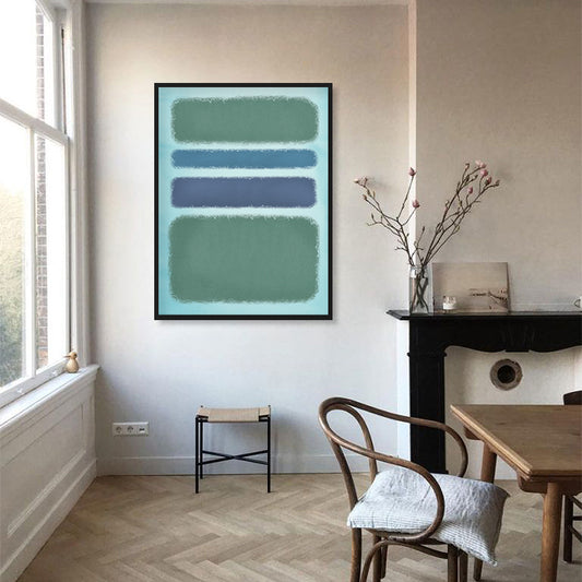 Colour Block 3 Wall Art | Abstract Canvas Painting for Wall | Wall Decor | Wall Painting