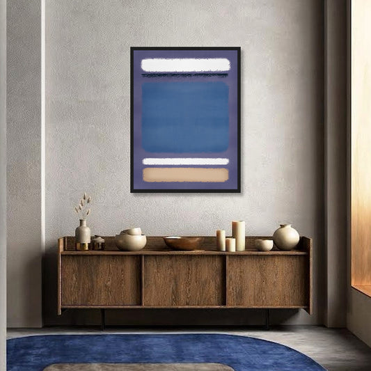 Colour Block 4 Wall Art | Abstract Canvas Painting for Wall | Wall Decor | Wall Painting