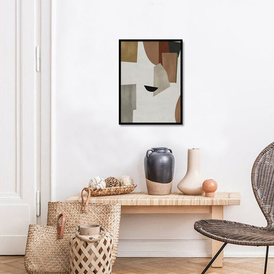 Earthy Affair Wall Art | Abstract Canvas Painting for Wall | Wall Decor | Wall Painting