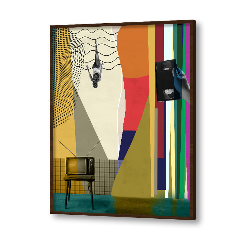 Kaleidoscopic 2 Wall Art | Pop Wall Artwork | Abstract Canvas Painting for Wall | Wall Decor | Wall Painting