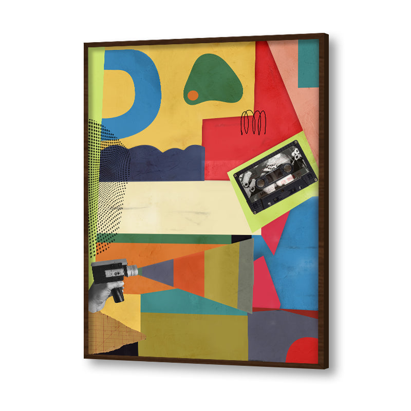 Kaleidoscopic 1 Wall Art | Pop Wall Artwork | Abstract Canvas Painting for Wall | Wall Decor | Wall Painting