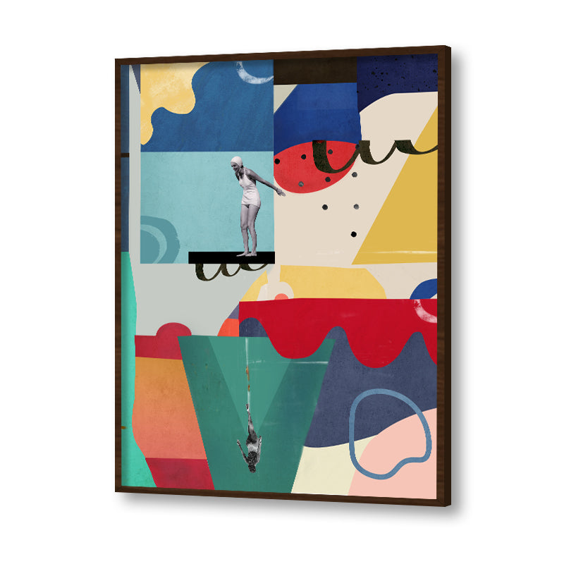 Kaleidoscopic 3 Wall Art | Pop Wall Artwork | Abstract Canvas Painting for Wall | Wall Decor | Wall Painting