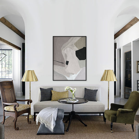 Grey Haze 2 Wall Art | Abstract Canvas Painting for Wall | Wall Decor | Wall Painting