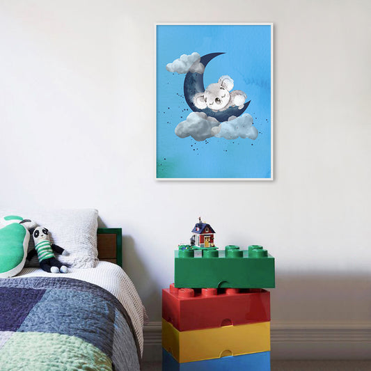 Koala Wall Art for Kids Room | Canvas Painting for Wall | Wall Decor | Wall Painting for Kids, Wall, Home Decor