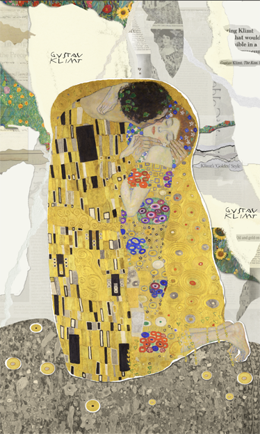 The Kiss Famous Painting Wall Artwork | Canvas Painting for Wall | Wall Decor | Wall Painting for Living Room | Bedroom