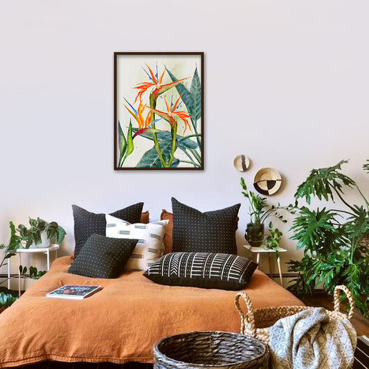 Bird of Paradise 2 Wall Art | Nature Wall Artwork Canvas Painting for Wall | Wall Decor | Wall Painting