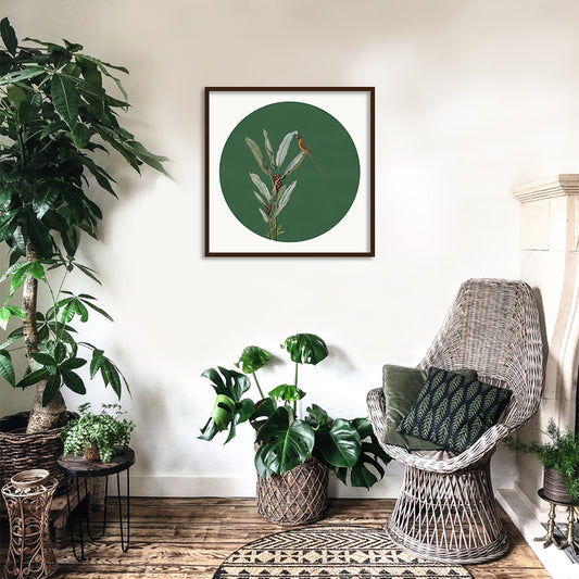 Grove 3 (Square) Nature Artwork Canvas Print for Wall