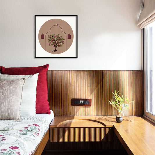 Grove 4 (Square) Wall Art | Nature Wall Artwork Canvas Painting for Wall | Wall Decor | Wall Painting