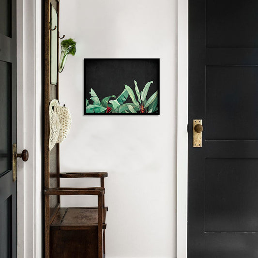 Noir Bloom 9 Vintage Wall Artwork Home Decor | Nature Canvas Painting for Wall | Wall Decor | Wall Painting