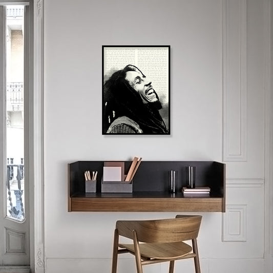 Bob Marley Vintage Wall Artwork | Canvas Painting for Wall | Wall Decor | Wall Painting for Living Room | Bedroom