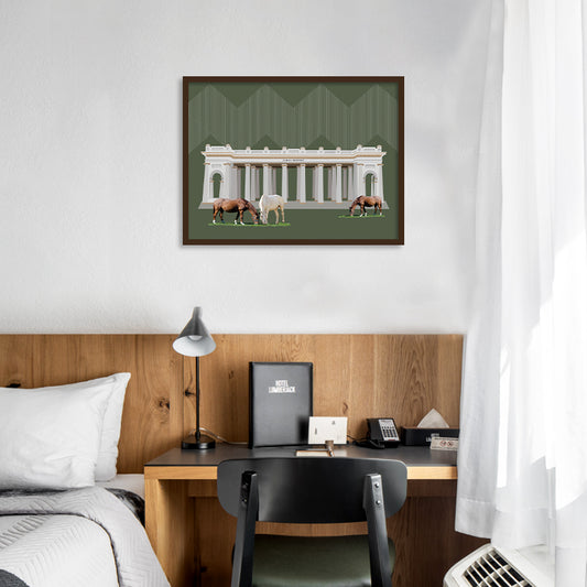 Oh Calcutta! - Princep Pop Artwork | Canvas Painting for Wall | Wall Decor | Wall Painting for Cafe, Restaurant