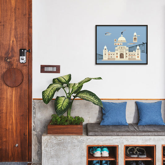 Oh Calcutta! - Victoria Pop Artwork | Canvas Painting for Wall | Wall Decor | Wall Painting for Cafe, Restaurant