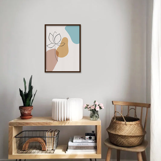 Essence 2 Scandinavian Wall Artwork | Canvas Painting for Wall | Wall Decor | Wall Painting for Home Decor, Living Room, Cafe, Office, Restaurant