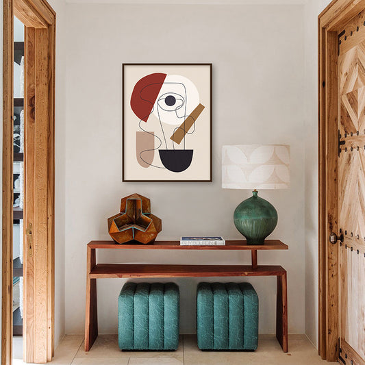 Introvert 1 Scandinavian Wall Artwork | Canvas Painting for Wall | Wall Decor | Wall Painting for Home Decor, Living Room, Cafe, Office, Restaurant