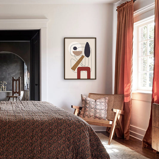 Introvert 2 Scandinavian Wall Artwork | Canvas Painting for Wall | Wall Decor | Wall Painting for Home Decor, Living Room, Cafe, Office, Restaurant