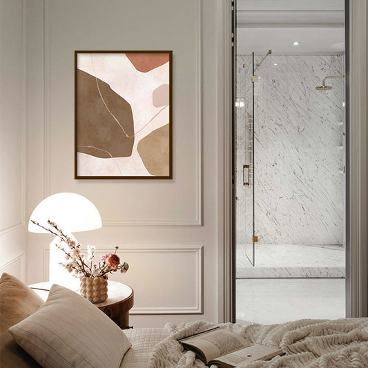 Terrain 1 Scandinavian Wall Artwork | Canvas Painting for Wall | Wall Decor | Wall Painting for Home Decor, Living Room, Cafe, Office, Restaurant