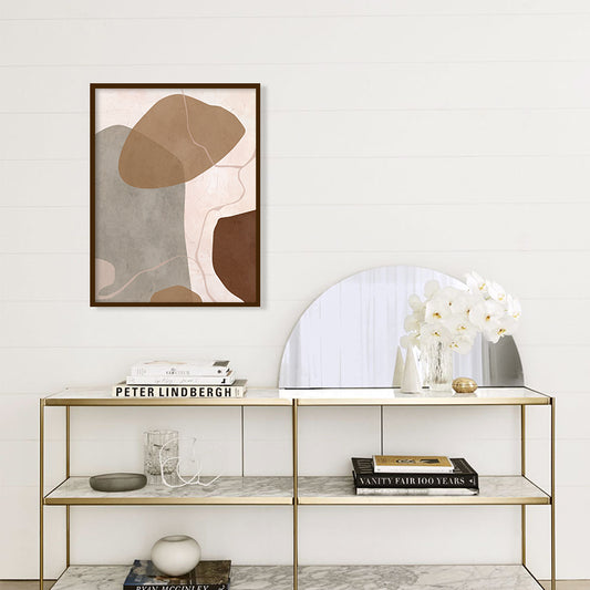 Terrain 2 Scandinavian Wall Artwork | Canvas Painting for Wall | Wall Decor | Wall Painting for Home Decor, Living Room, Cafe, Office, Restaurant