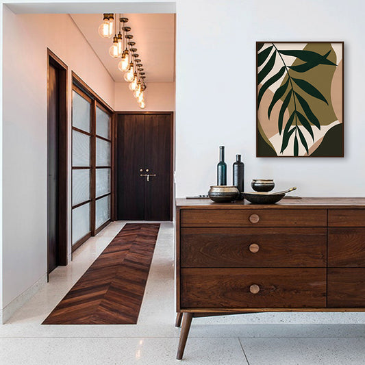 Tropical Paradise 3 Scandinavian Wall Artwork | Canvas Painting for Wall | Wall Decor | Wall Painting for Home Decor, Living Room, Cafe, Office, Restaurant