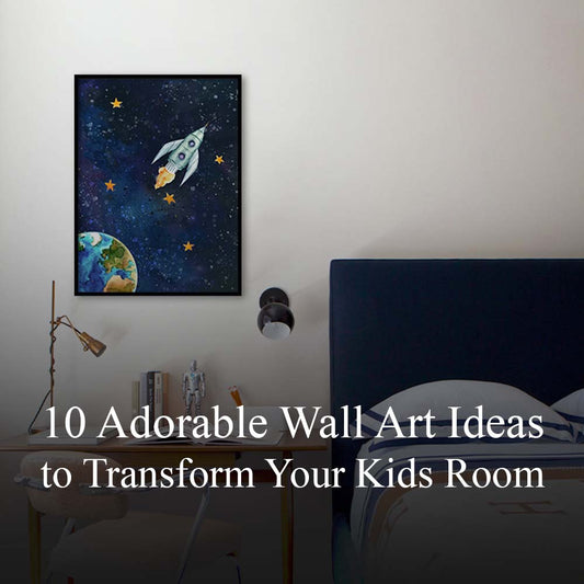 10 Adorable Wall Art Ideas to Transform Your Kid’s Room