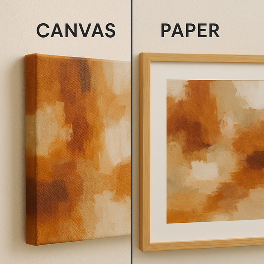 Canvas vs. Paper Prints: Which One Should You Choose?