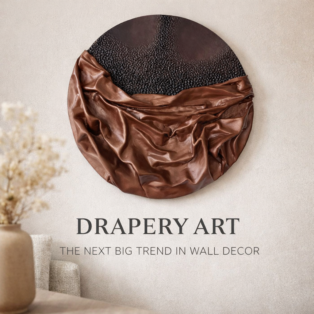 Why Drapery Art is the Next Big Trend in Wall Decor
