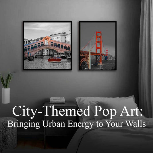City-Themed Pop Art: Bringing Urban Energy to Your Walls