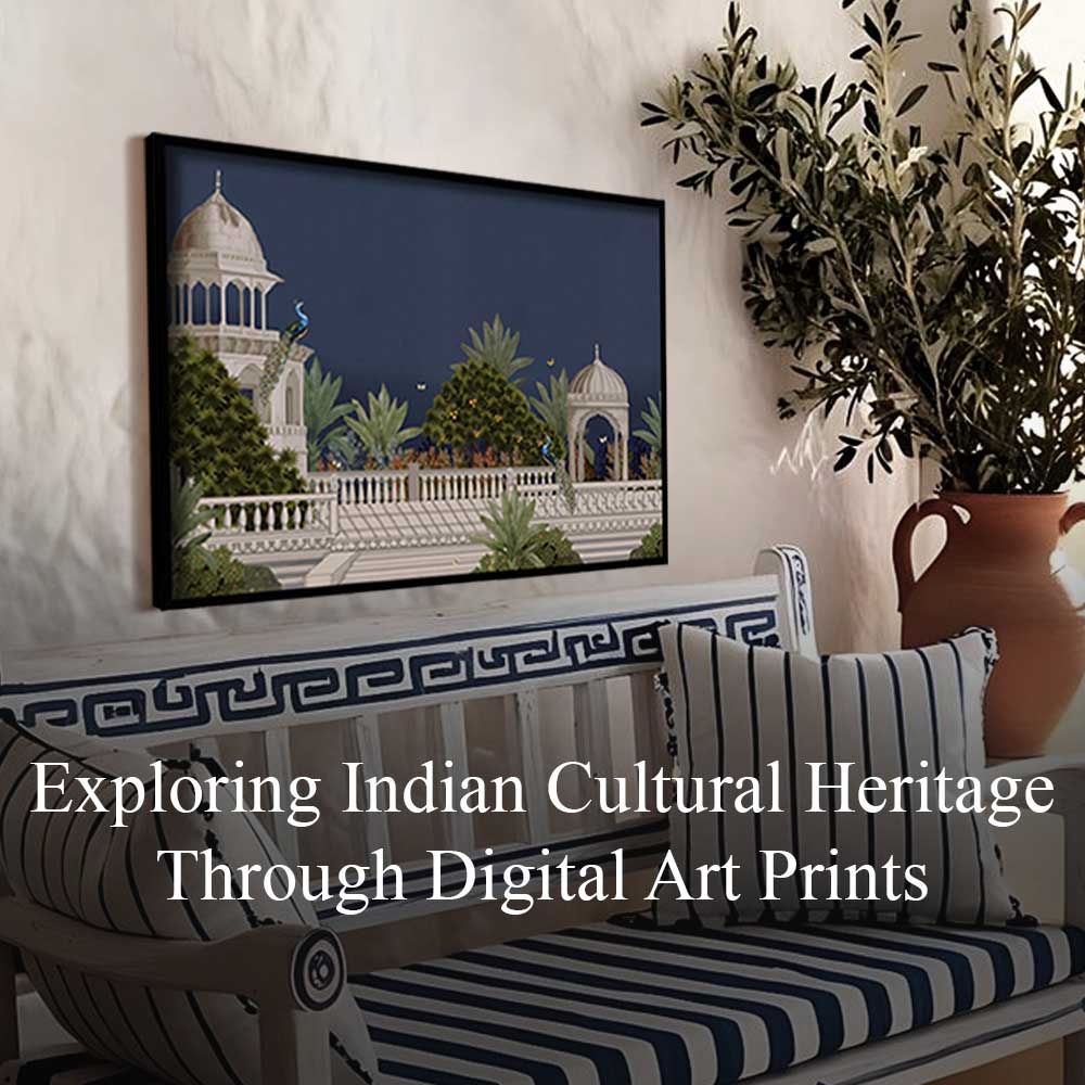 Exploring India's Cultural Heritage Through Digital Art Prints