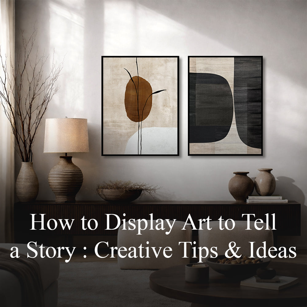 How to Display Art to Tell a Story: Creative Tips and Ideas