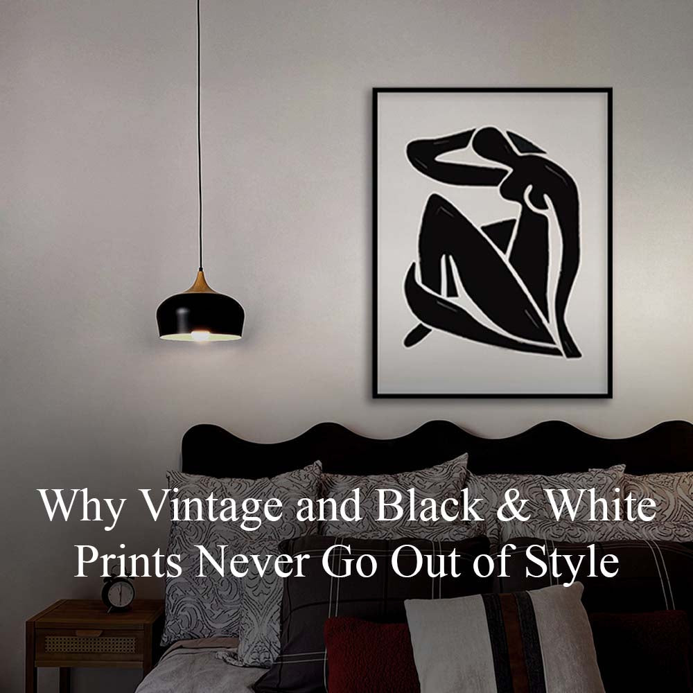 Why Vintage & Black-and-White Prints Never Go Out of Style