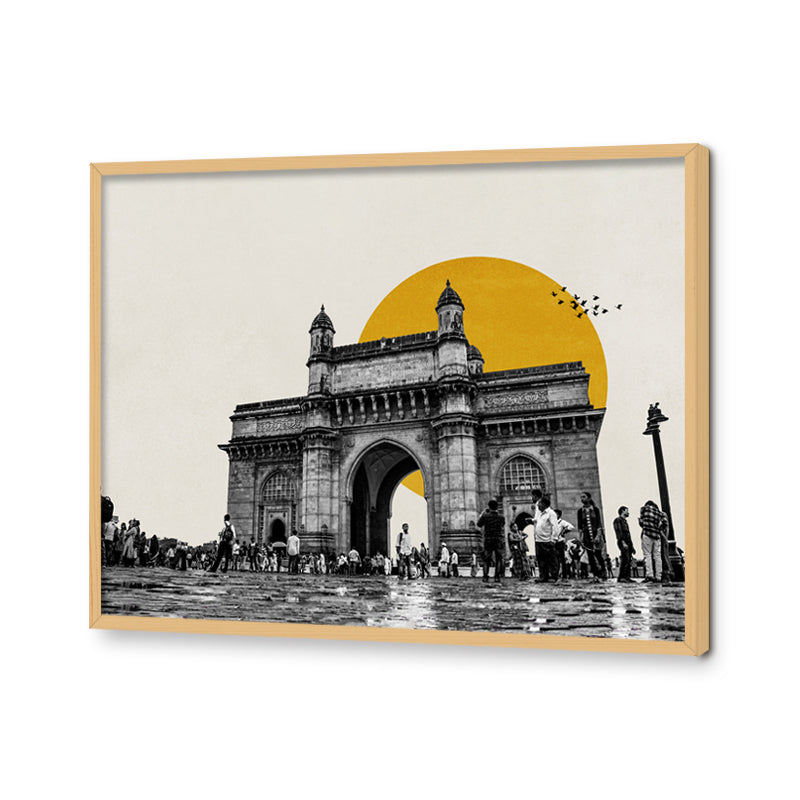 Scenic Escapes 7 Pop Artwork Canvas Print for Wall