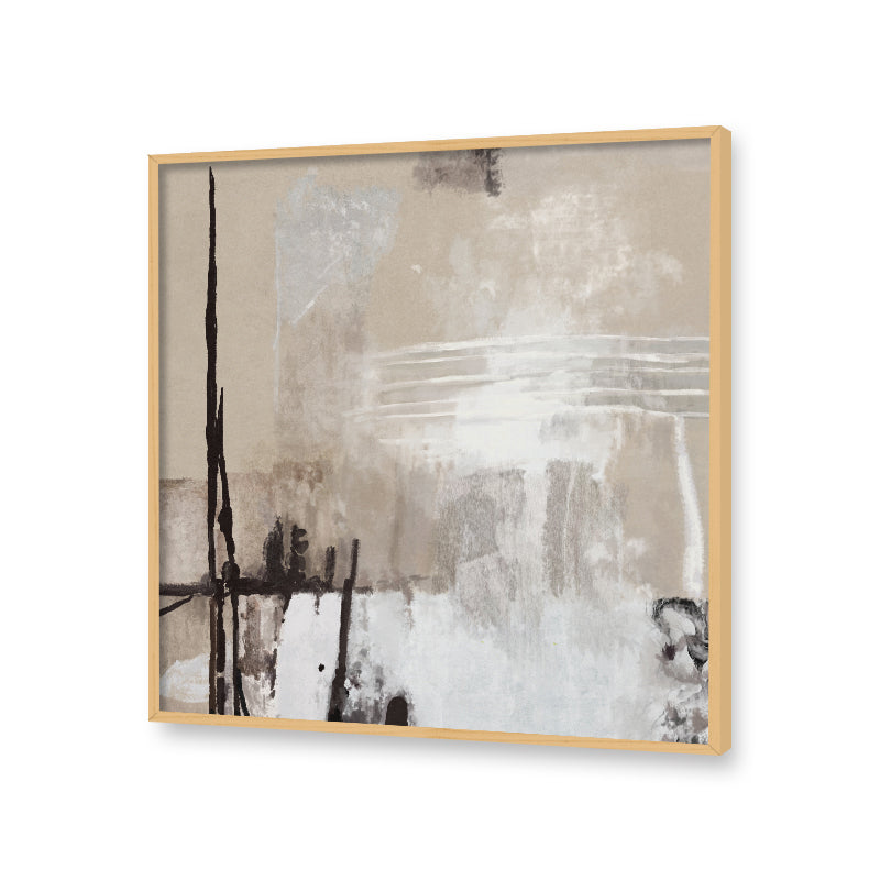 Abstract Strokes 3 Abstract Canvas Wall Art Print