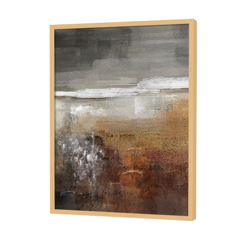 Rustic Reverie Abstract Canvas Wall Art Print