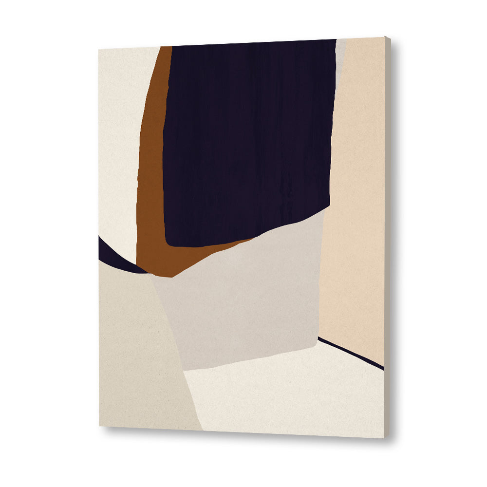 Terracotta 1 Abstract Canvas Wall Art Print