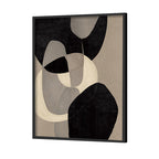 Structured Chaos Abstract Canvas Wall Art Print