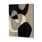 Structured Chaos Abstract Canvas Wall Art Print