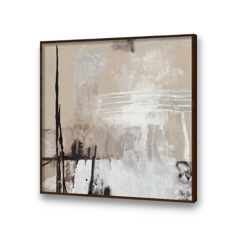 Abstract Strokes 3 Abstract Canvas Wall Art Print