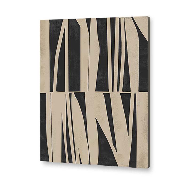 Between the Lines Abstract Canvas Wall Art Print
