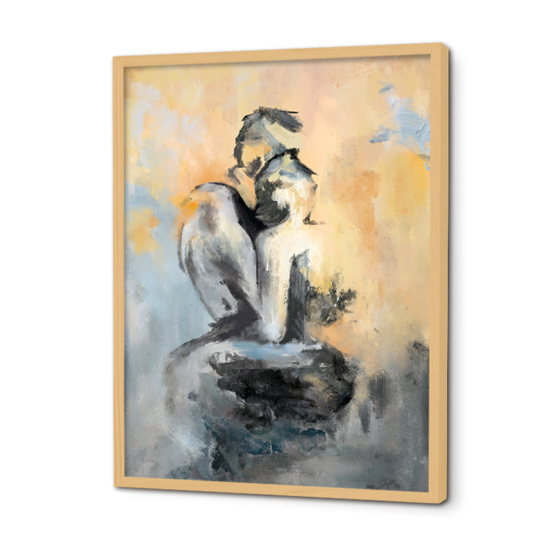 Bliss Abstract Canvas Wall Art Print