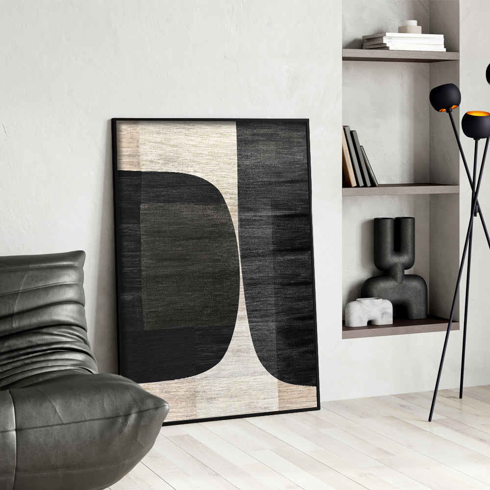 Bold Chromaticity 3 Abstract Canvas Wall Art Print