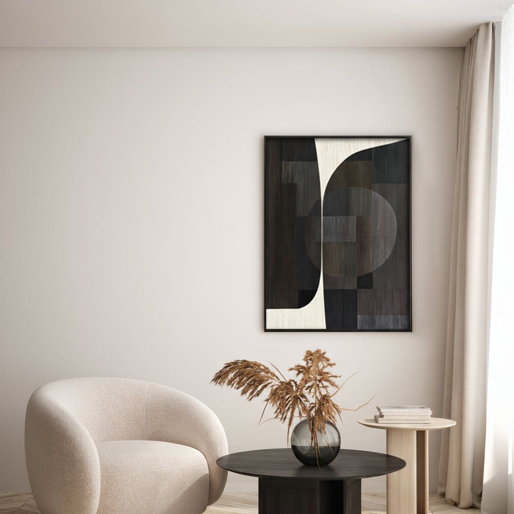 Bold Chromaticity 5 Abstract Canvas Wall Art Print