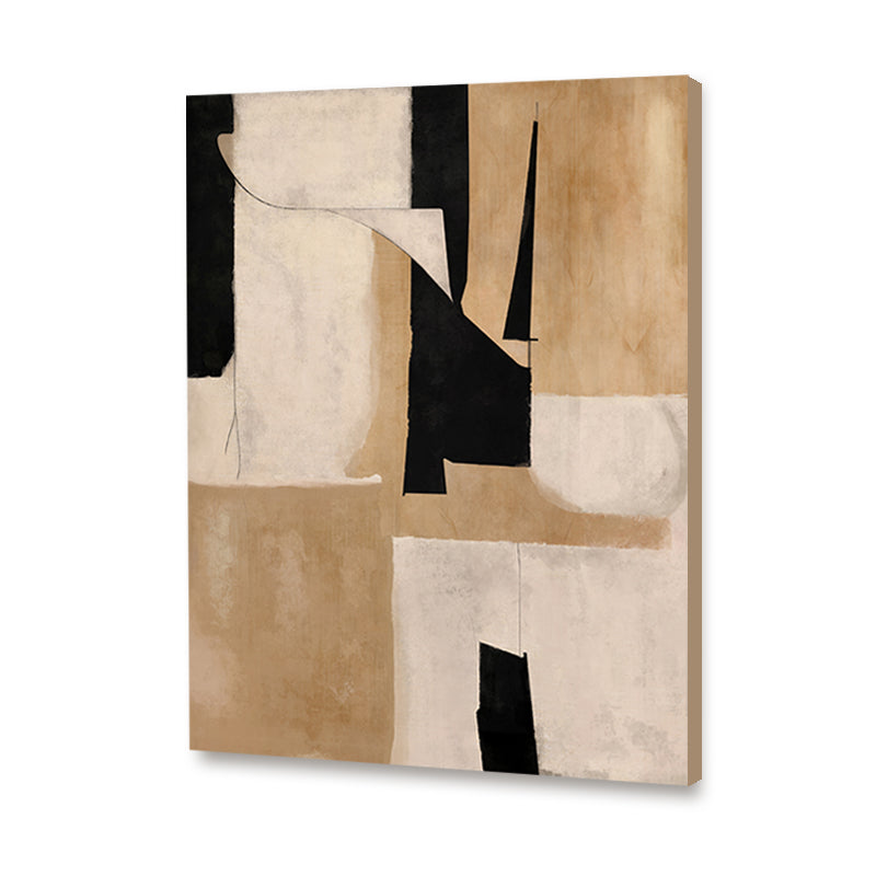 Contours Abstract Canvas Wall Art Print