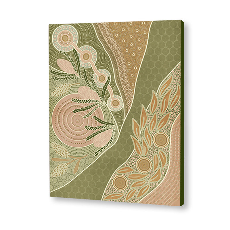 Corals Nature Canvas Art Print for Wall