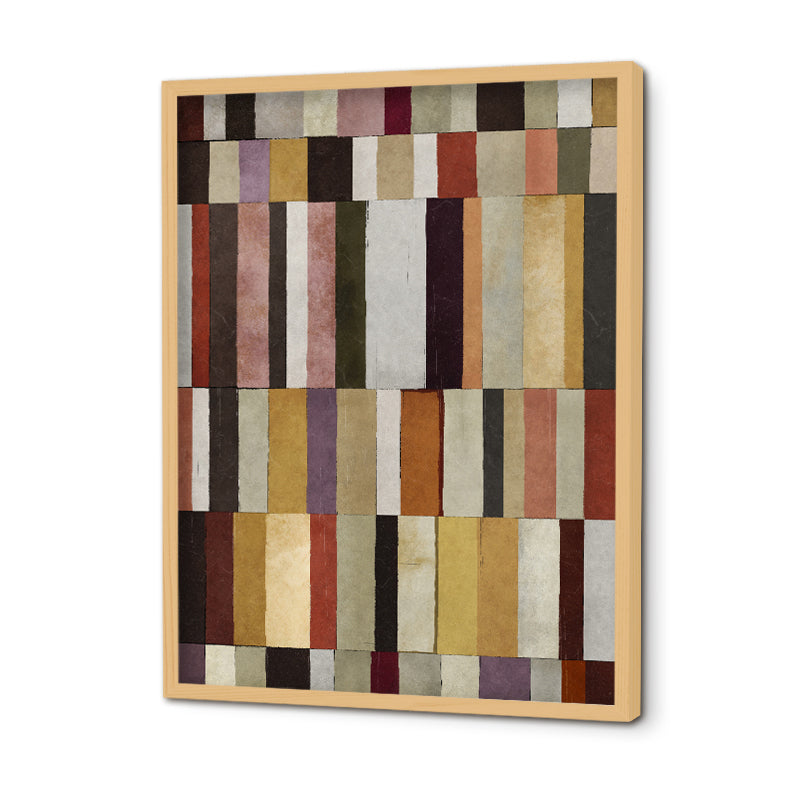 Dynamic Palette Abstract Canvas Wall Art Print